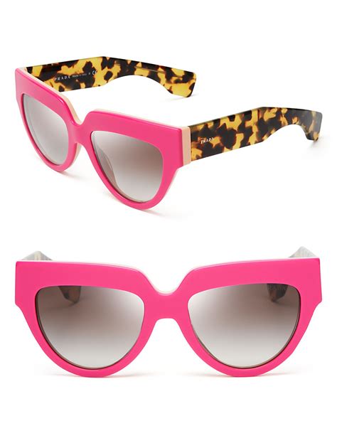 prada eye glasses pink|prada sunglasses women pink.